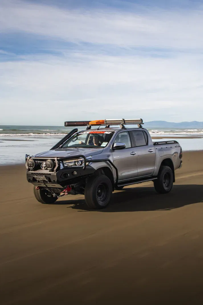 Rockarmor Gt Hoop Steel Bullbar - Toyota Hilux N80 Bullbar 2015 -2020