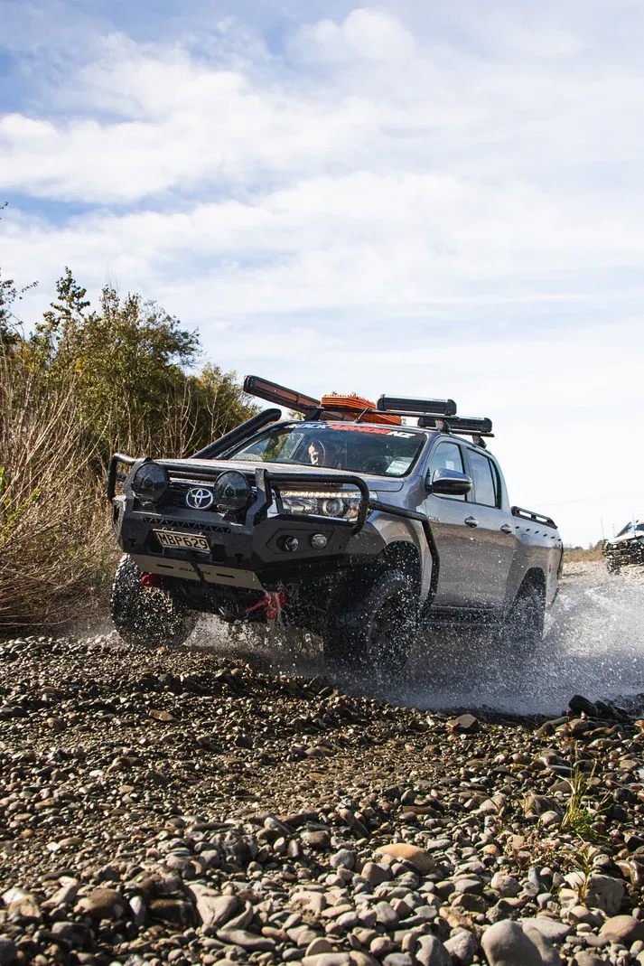 Rockarmor Gt Hoop Steel Bullbar - Toyota Hilux N80 Bullbar 2015 -2020 - Image 3